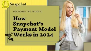 how snapchat payment model works