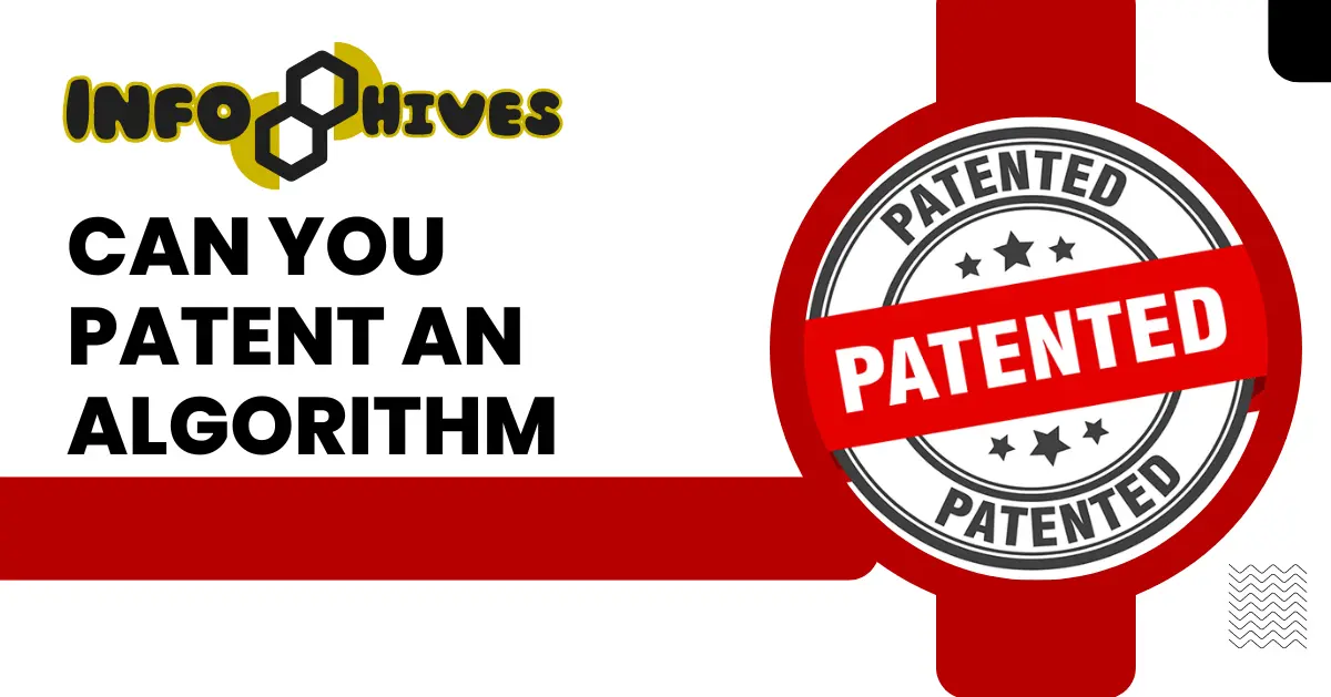 Patent an Algorithm